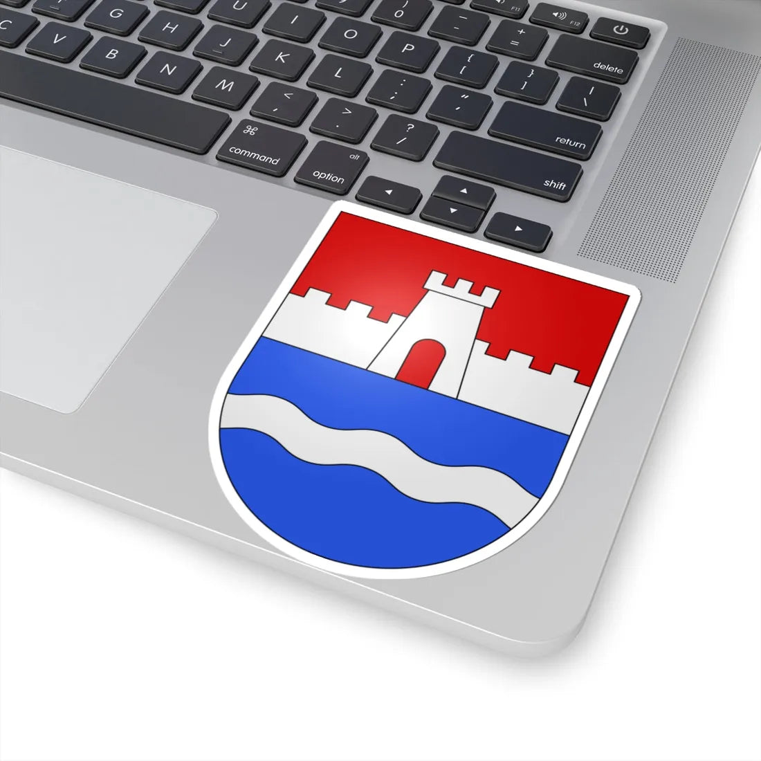 Sementina-coat of arms (Switzerland) (Coat of Arms) STICKER Vinyl Kiss-Cut Decal - The Sticker Space