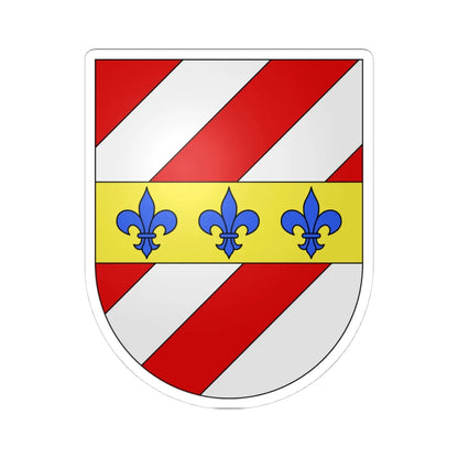 Semione-coat of arms (Switzerland) (Coat of Arms) STICKER Vinyl Kiss-Cut Decal 4 Inch White - The Sticker Space