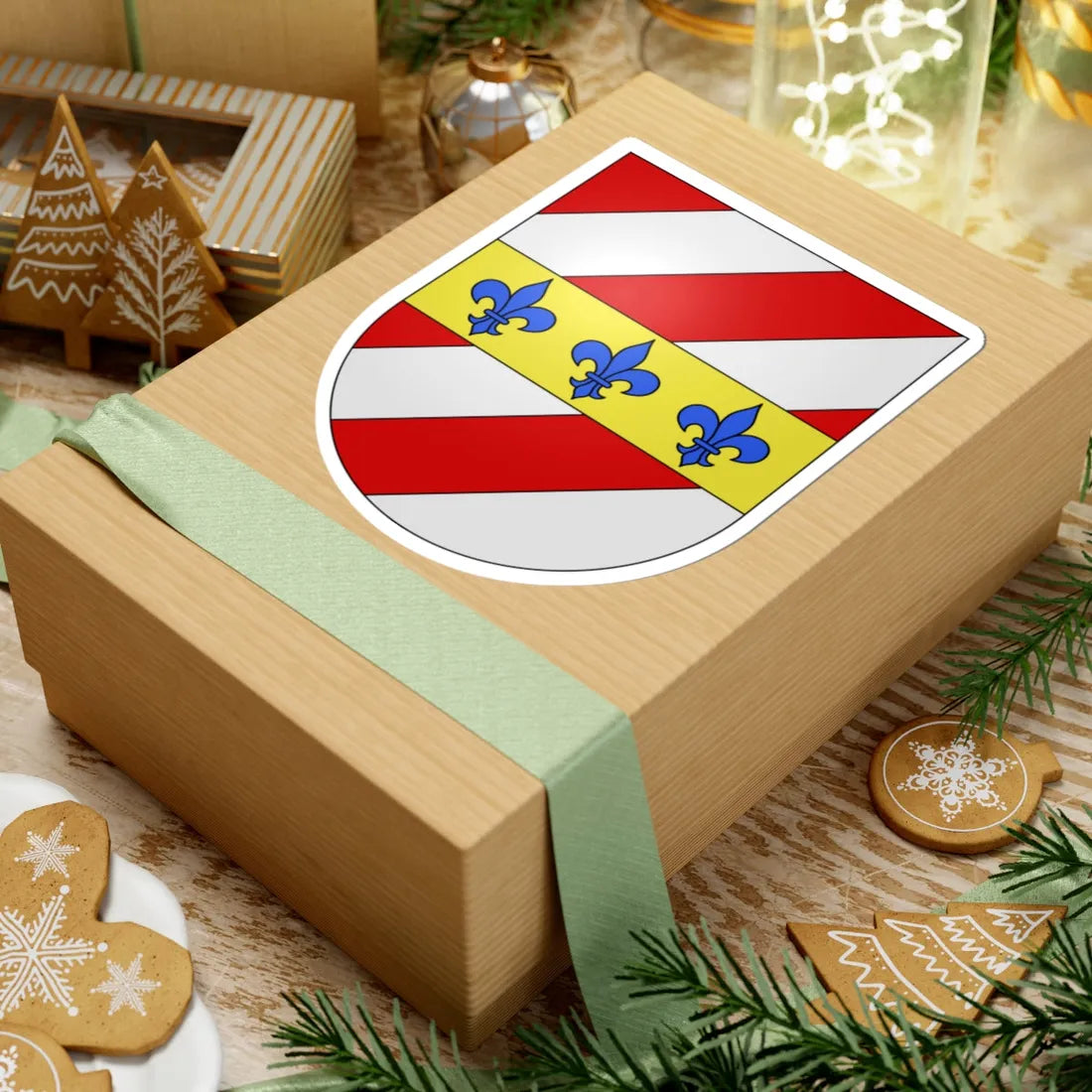 Semione-coat of arms (Switzerland) (Coat of Arms) STICKER Vinyl Kiss-Cut Decal - The Sticker Space