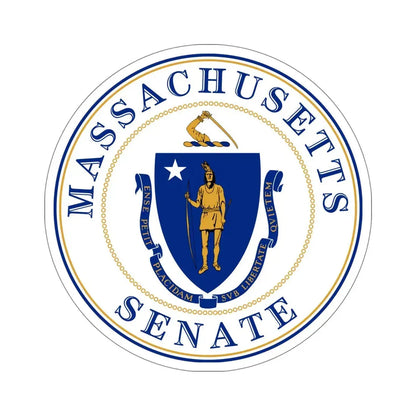 Senate of Massachusetts STICKER Vinyl Die-Cut Decal 6 Inch - The Sticker Space