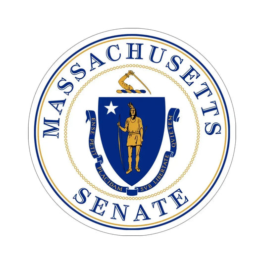 Senate of Massachusetts STICKER Vinyl Die-Cut Decal 6 Inch - The Sticker Space