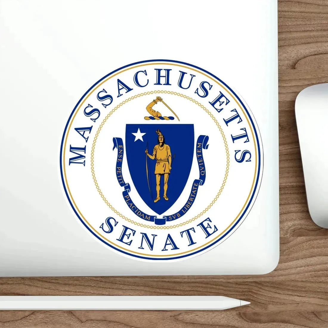 Senate of Massachusetts STICKER Vinyl Die-Cut Decal - The Sticker Space
