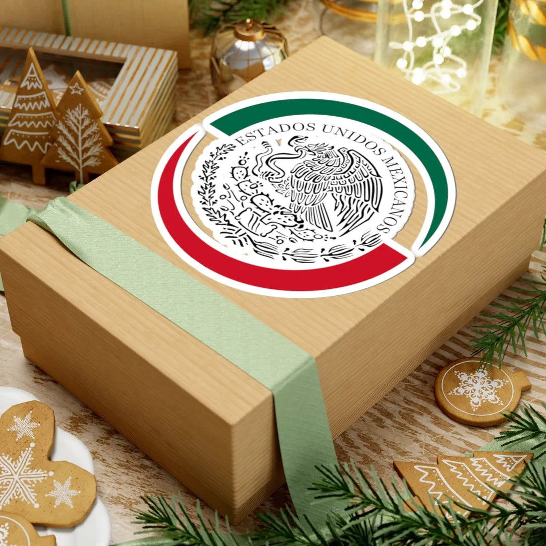 Senate Seal Mexico (Mexico) (Coat of Arms) STICKER Vinyl Kiss-Cut Decal - The Sticker Space