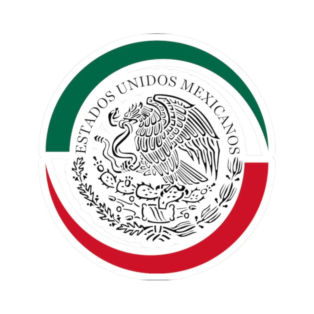 Senate Seal Mexico (Mexico) (Coat of Arms) STICKER Vinyl Kiss-Cut Decal - The Sticker Space