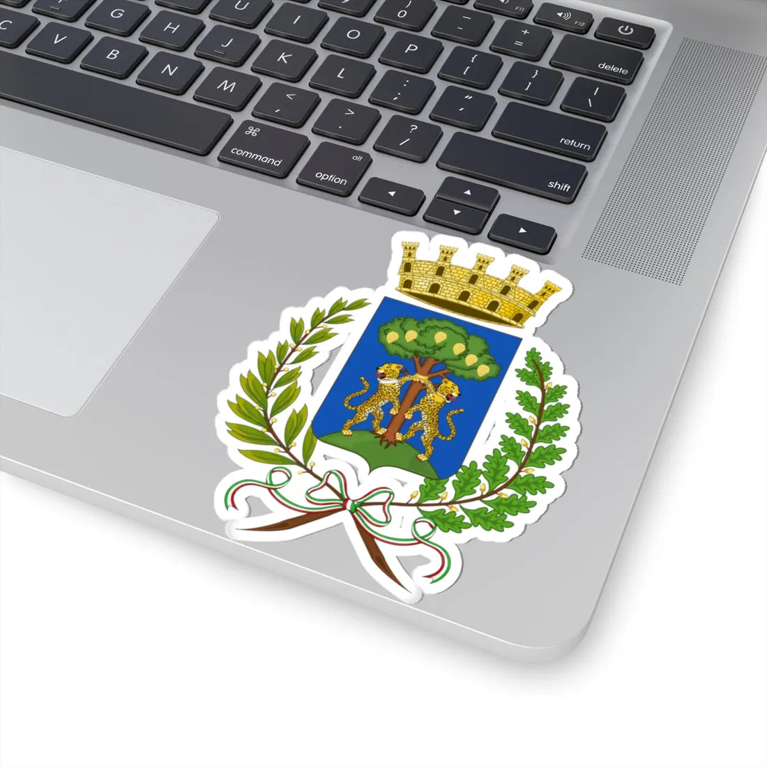 Senigallia-Stemma (Italy) (Coat of Arms) STICKER Vinyl Kiss-Cut Decal - The Sticker Space