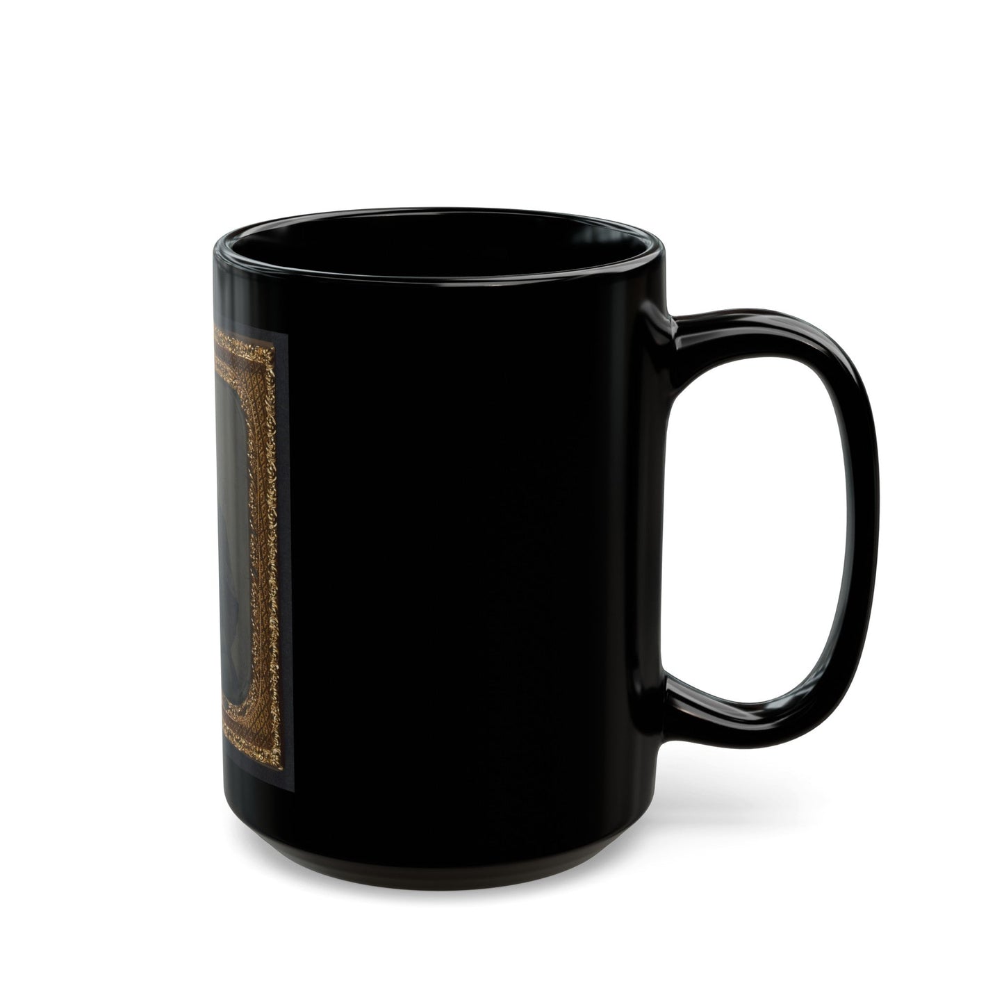 Sergeant B. F. Smith Of Company B, 52nd Virginia Infantry Regiment, And Company F, 1st Virginia Cavalry Regiment (U.S. Civil War) Black Coffee Mug-The Sticker Space