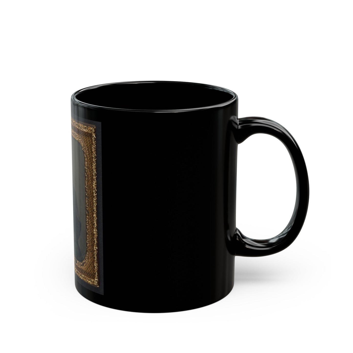 Sergeant B. F. Smith Of Company B, 52nd Virginia Infantry Regiment, And Company F, 1st Virginia Cavalry Regiment (U.S. Civil War) Black Coffee Mug-The Sticker Space