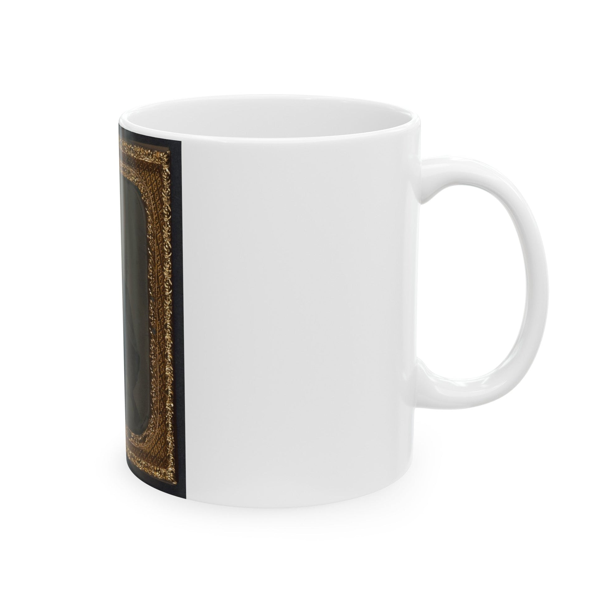 Sergeant B. F. Smith Of Company B, 52nd Virginia Infantry Regiment, And Company F, 1st Virginia Cavalry Regiment (U.S. Civil War) White Coffee Mug-The Sticker Space