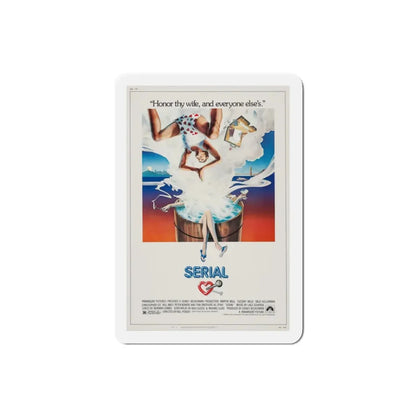 Serial 1980 Movie Poster Refrigerator Magnet 2 Inch - The Sticker Space