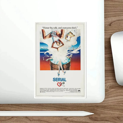Serial 1980 Movie Poster STICKER Vinyl Die-Cut Decal - The Sticker Space