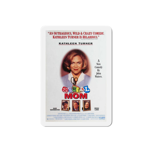 Serial Mom 1994 Movie Poster Die-Cut Magnet-2" x 2"-The Sticker Space