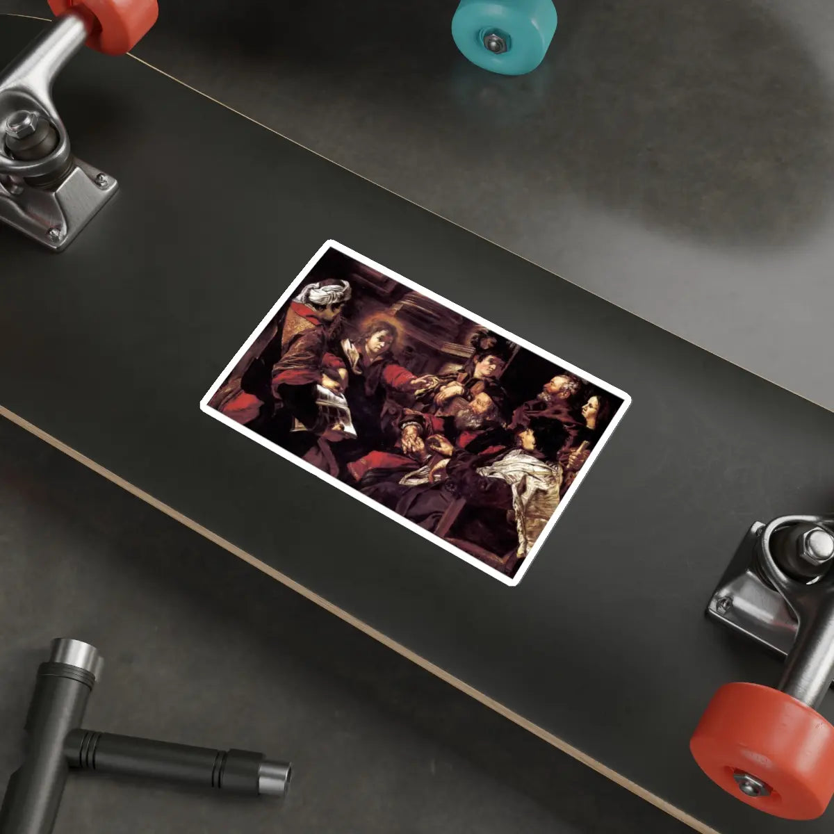 SKU:17072960517479108962 Sticker types:White Shape:Die-Cut Sizes:6" × 6"