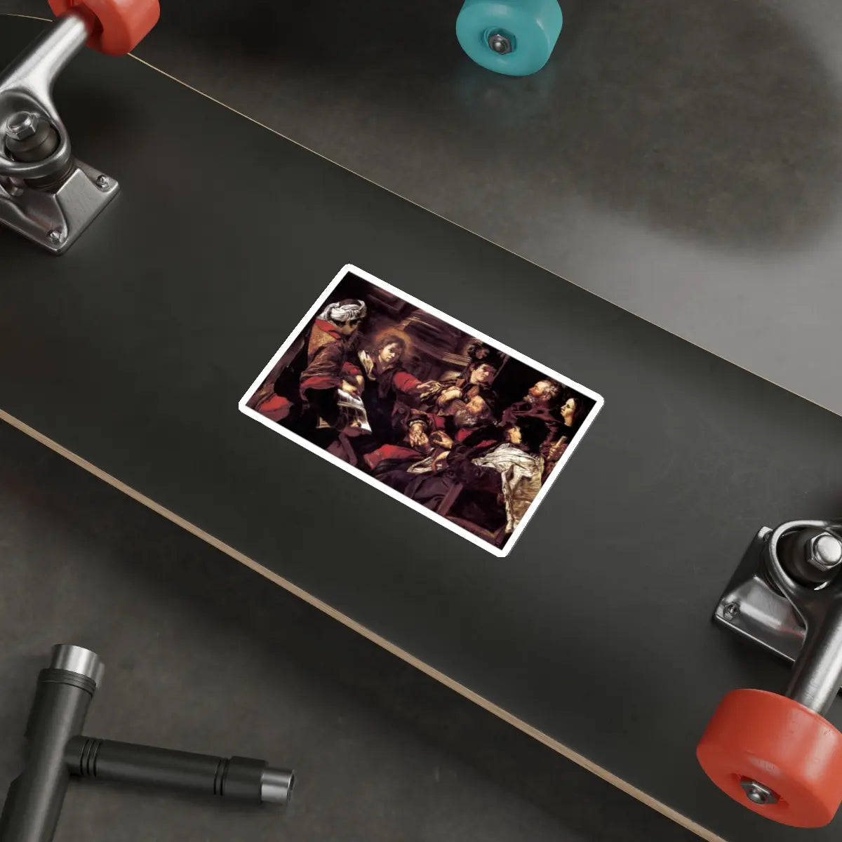 SKU:17452570824143631489 Sticker types:White Shape:Die-Cut Sizes:5" × 5"