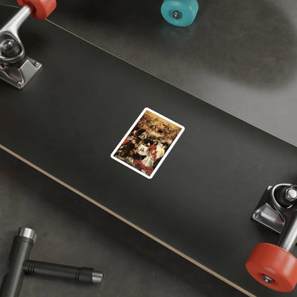 SKU:19462861564056129911 Sticker types:White Shape:Die-Cut Sizes:3" × 3"