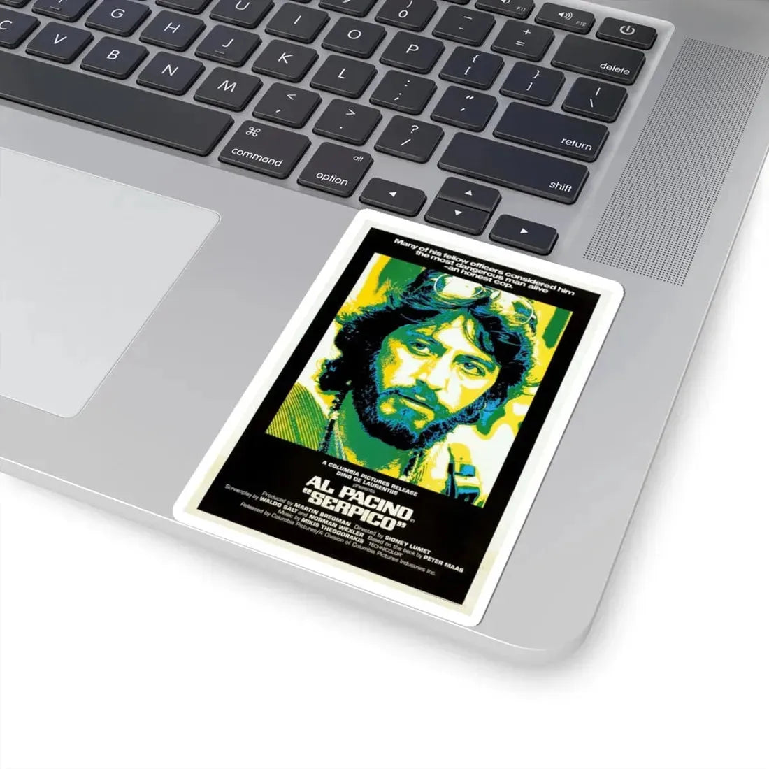 Serpico 1973 Movie Poster - STICKER Vinyl Kiss-Cut Decal - The Sticker Space