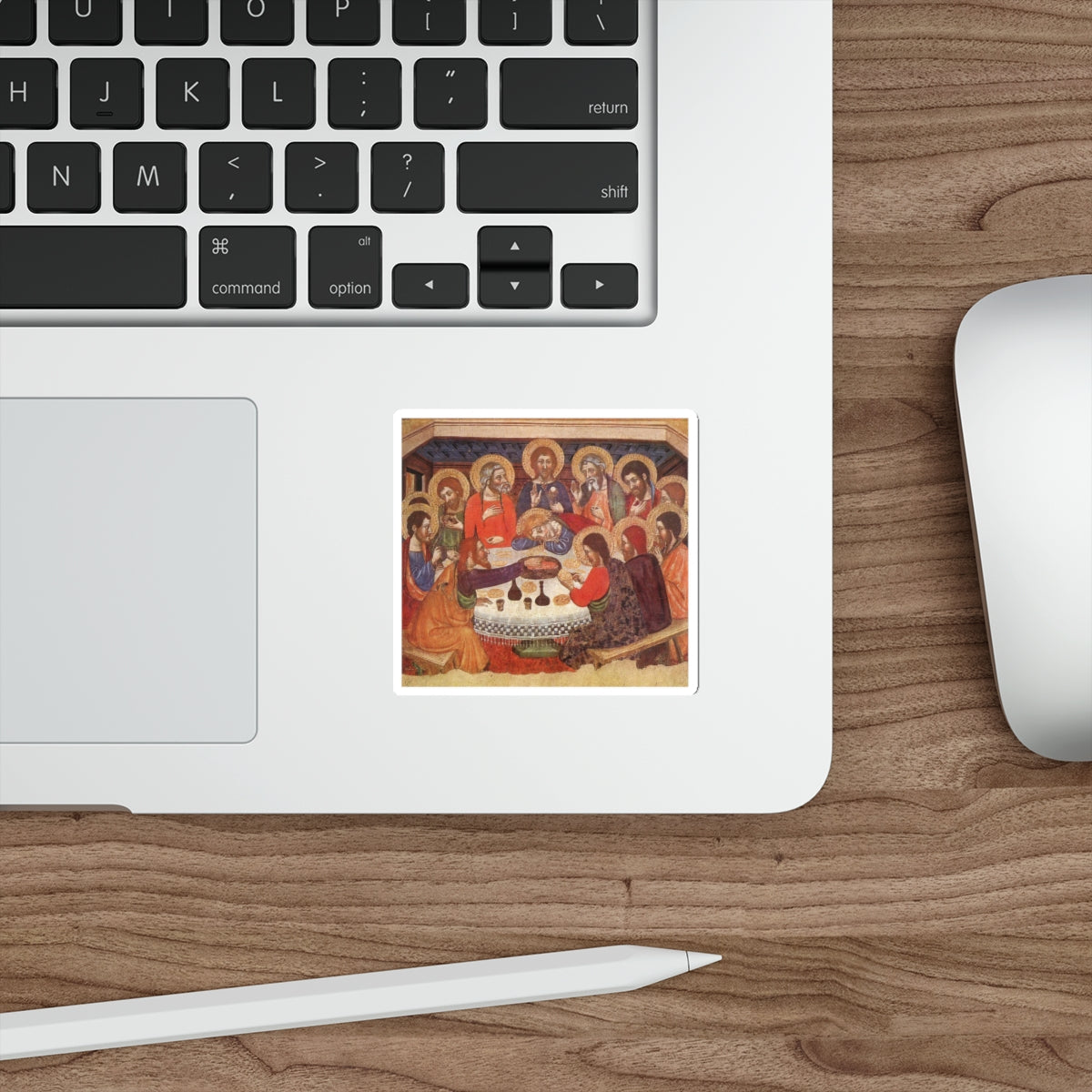 SERRA, Jaume - The Last Supper (Artwork) STICKER Vinyl Die-Cut Decal-The Sticker Space