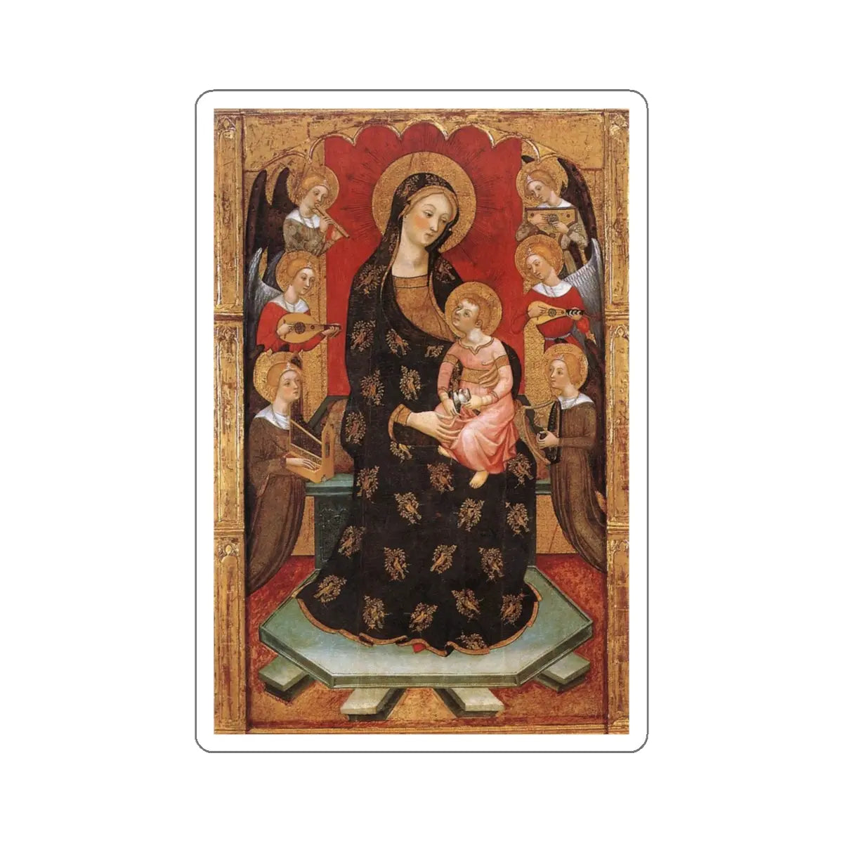 SKU:24350986987679010285 Sticker types:White Shape:Die-Cut Sizes:4" × 4"