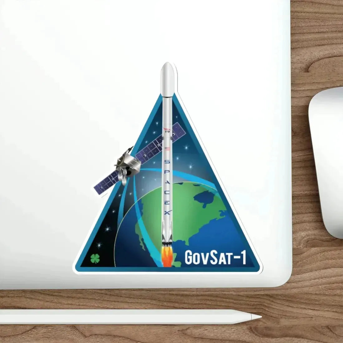 SES-16 (GovSat-1) (SpaceX) STICKER Vinyl Die-Cut Decal - The Sticker Space