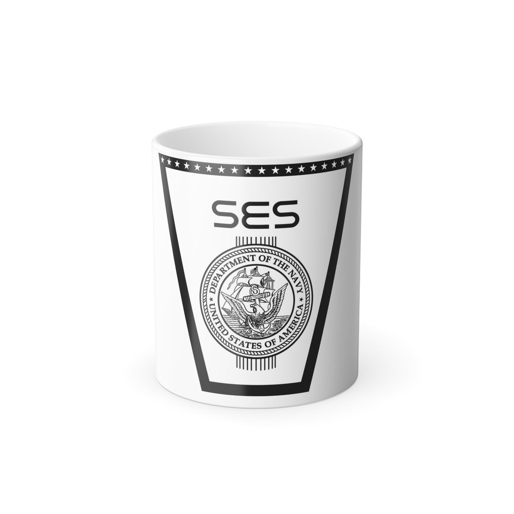 SES (U.S. Navy) Color Changing Mug 11oz-11oz-The Sticker Space