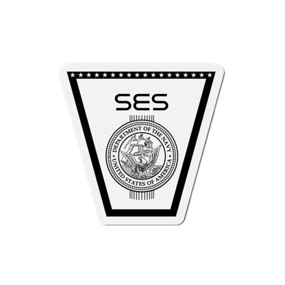 SES (U.S. Navy) Refrigerator Magnet 4 Inch - The Sticker Space