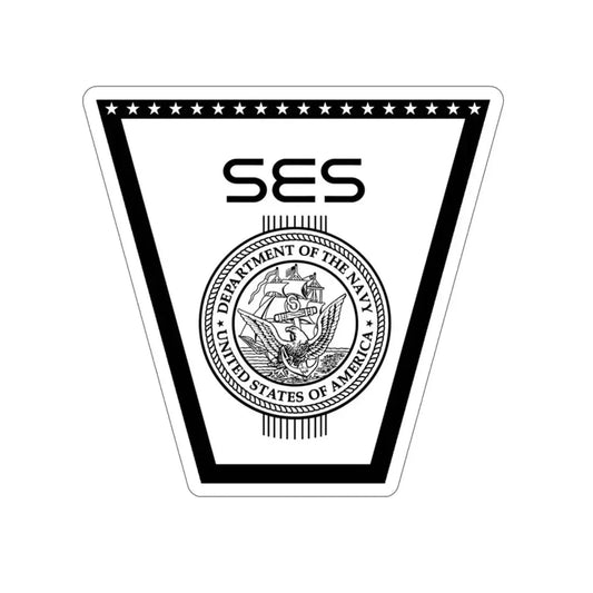 SES (U.S. Navy) STICKER Vinyl Die-Cut Decal 6 Inch - The Sticker Space
