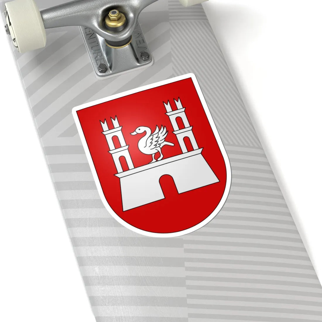 Sessa-coat of arms (Switzerland) (Coat of Arms) STICKER Vinyl Kiss-Cut Decal - The Sticker Space