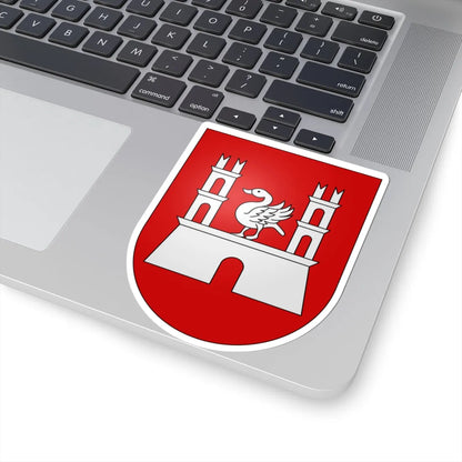 Sessa-coat of arms (Switzerland) (Coat of Arms) STICKER Vinyl Kiss-Cut Decal - The Sticker Space