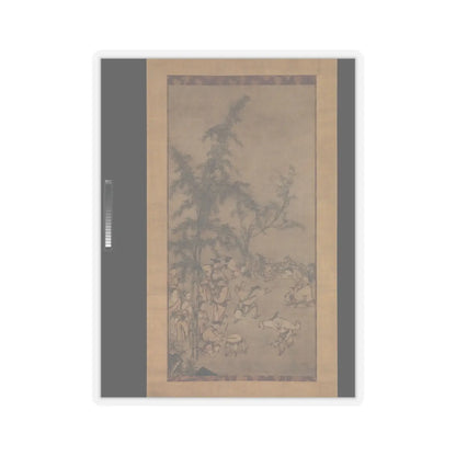 Sesson Shūkei - Seven Sages of the Bamboo Grove - 1550s v1 - STICKER Vinyl Kiss-Cut Decal