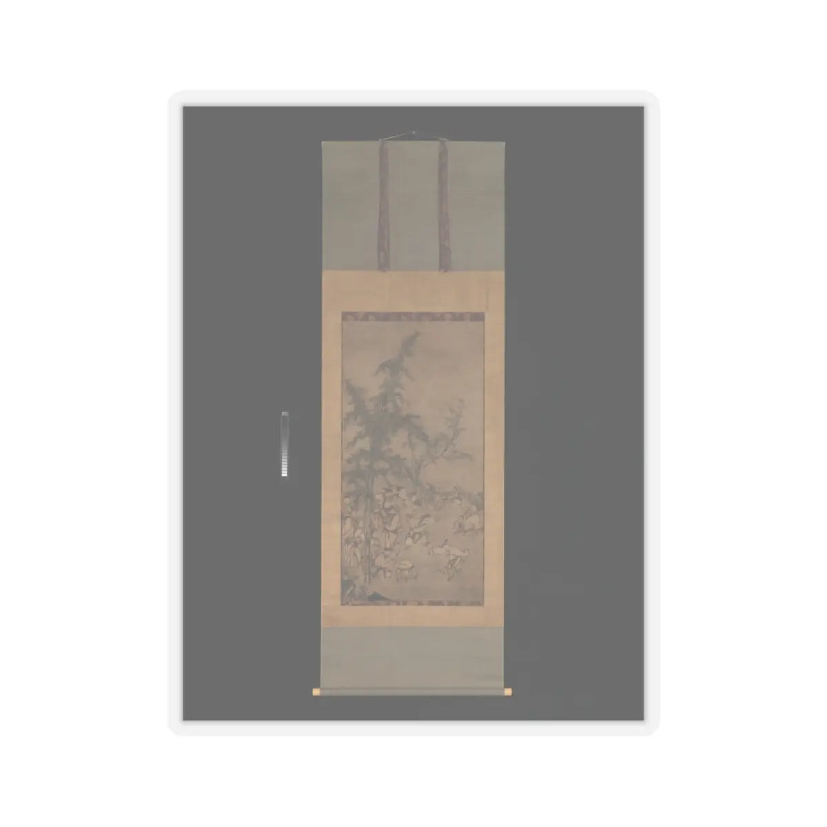 Sesson Shūkei - Seven Sages of the Bamboo Grove - 1550s v2 - STICKER Vinyl Kiss-Cut Decal