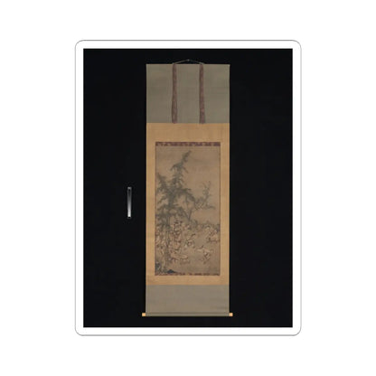 Sesson Shūkei - Seven Sages of the Bamboo Grove - 1550s v2 - STICKER Vinyl Kiss-Cut Decal