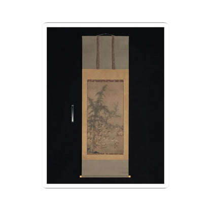 Sesson Shūkei - Seven Sages of the Bamboo Grove - 1550s v2 - STICKER Vinyl Kiss-Cut Decal