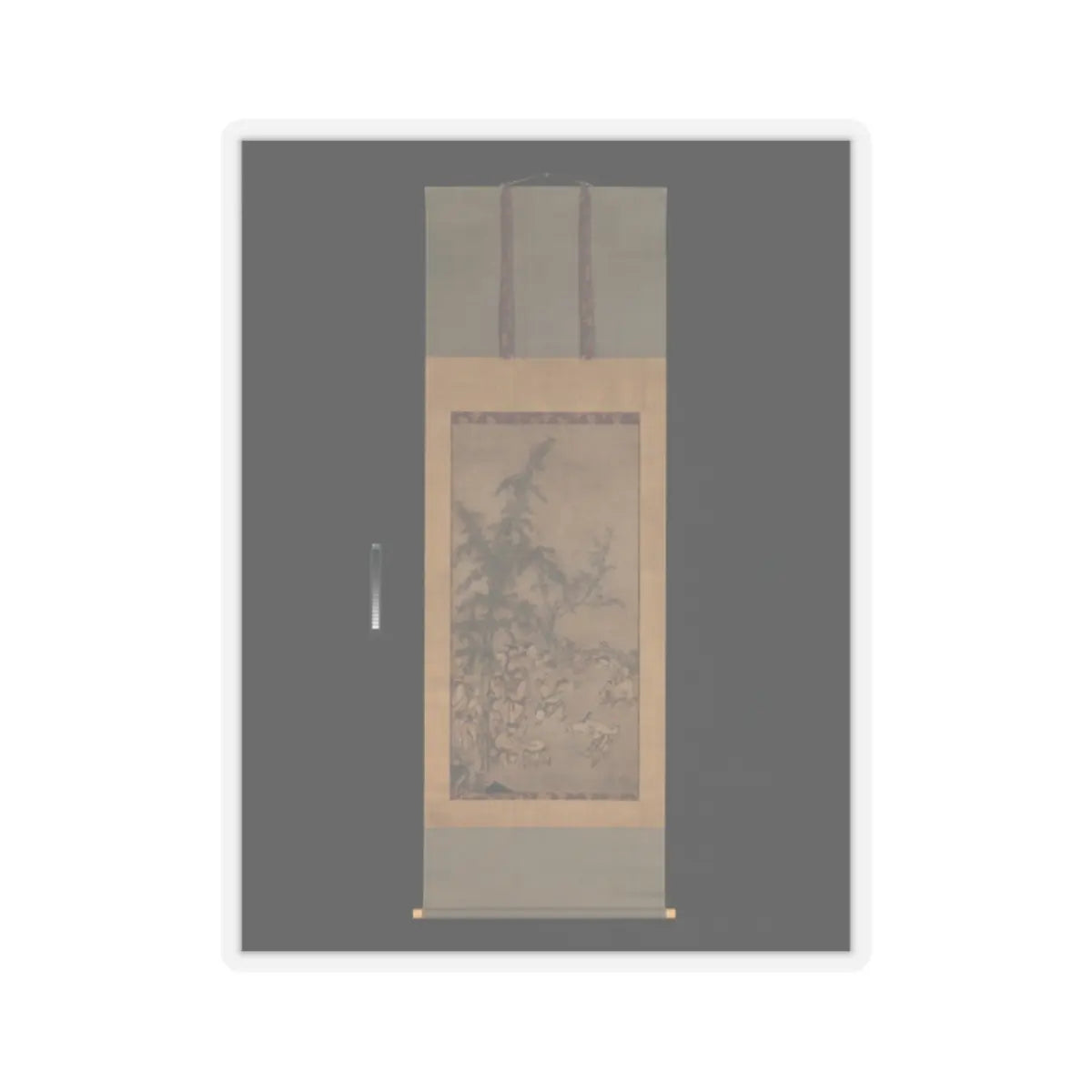 Sesson Shūkei - Seven Sages of the Bamboo Grove - 1550s v2 - STICKER Vinyl Kiss-Cut Decal
