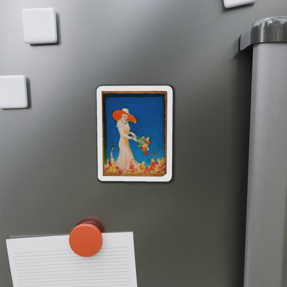 Set of five story illustrations (2) (Magazine Illustration) Refrigerator Magnet-The Sticker Space