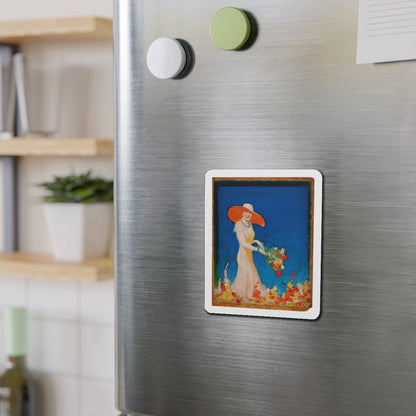 Set of five story illustrations (2) (Magazine Illustration) Refrigerator Magnet-The Sticker Space