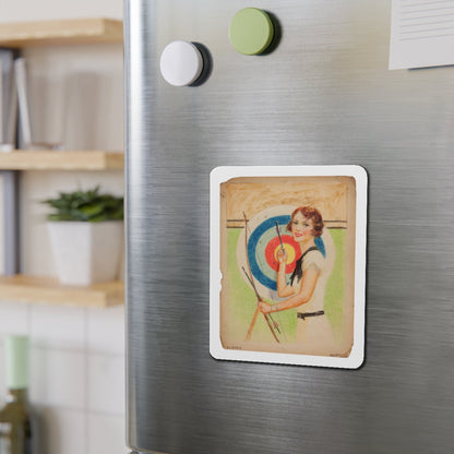 Set of five story illustrations (5) (Magazine Illustration) Refrigerator Magnet-The Sticker Space