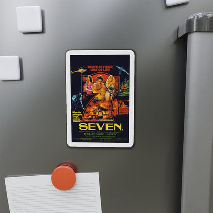 SEVEN 1979 Movie Poster - Refrigerator Magnet-The Sticker Space