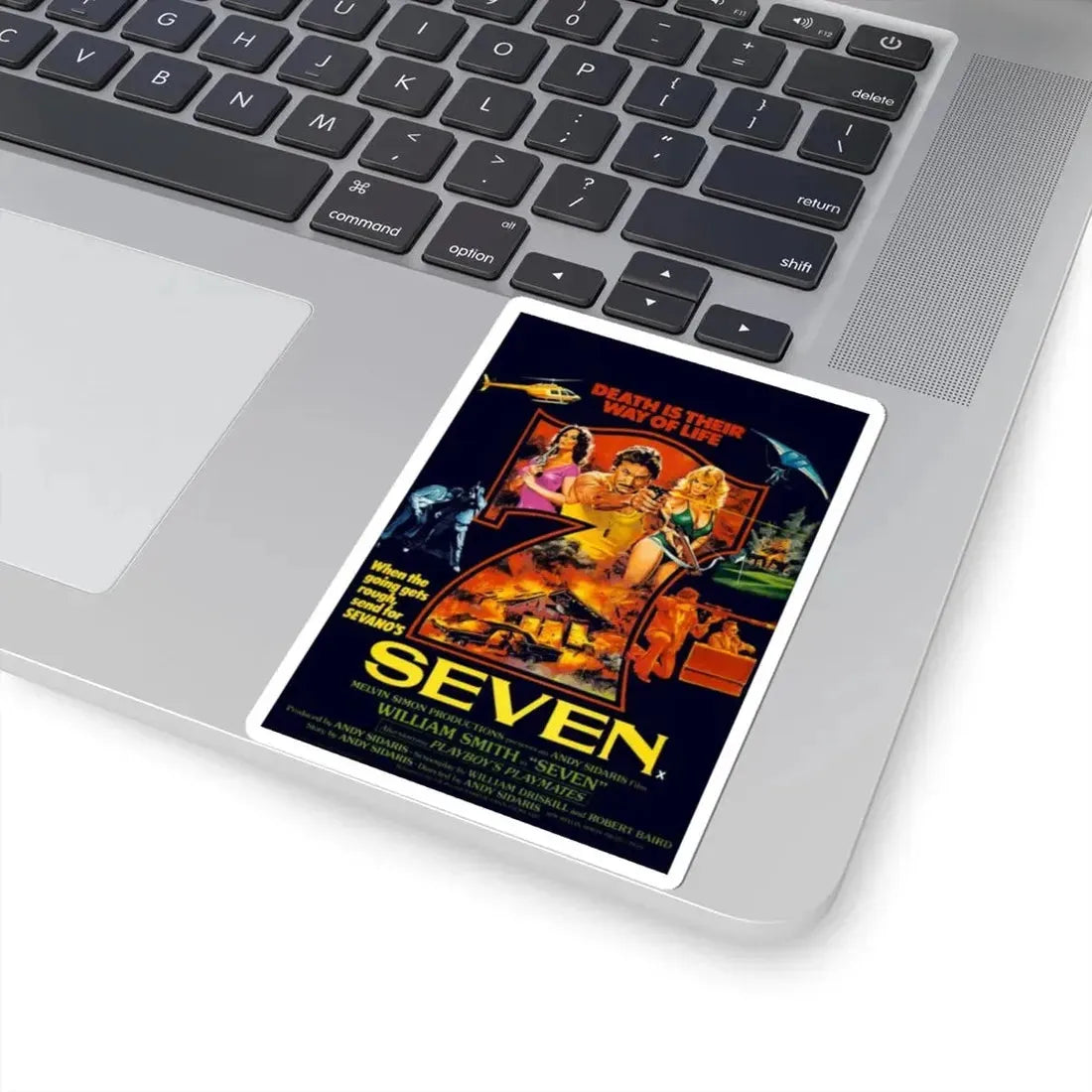 SEVEN 1979 Movie Poster - STICKER Vinyl Kiss-Cut Decal - The Sticker Space