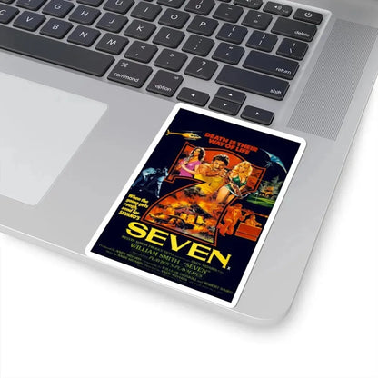 SEVEN 1979 Movie Poster - STICKER Vinyl Kiss-Cut Decal - The Sticker Space