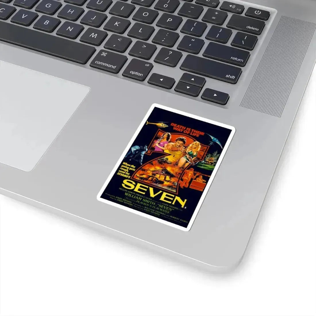 SEVEN 1979 Movie Poster - STICKER Vinyl Kiss-Cut Decal - The Sticker Space