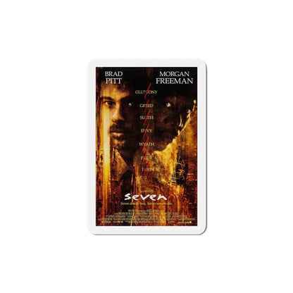 Seven 1995 Movie Poster Refrigerator Magnet 6 Inch - The Sticker Space