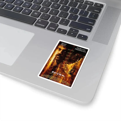 Seven 1995 Movie Poster - STICKER Vinyl Kiss-Cut Decal - The Sticker Space
