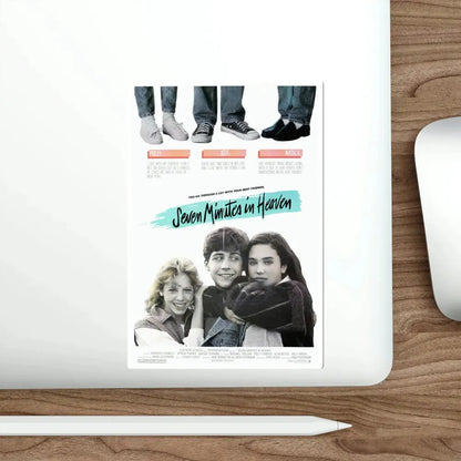 Seven Minutes in Heaven 1985 Movie Poster STICKER Vinyl Die-Cut Decal - The Sticker Space