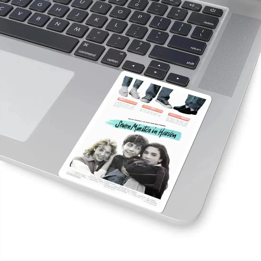 Seven Minutes in Heaven 1985 Movie Poster - STICKER Vinyl Kiss-Cut Decal - The Sticker Space