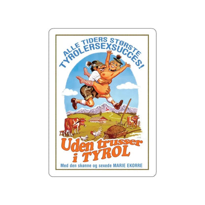 SEX BAVARIAN STYLE 1973 Movie Poster STICKER Vinyl Die-Cut Decal 2 Inch - The Sticker Space