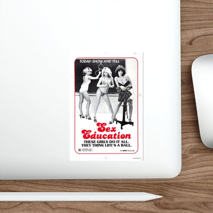 SEX EDUCATION 1979 Movie Poster STICKER Vinyl Die-Cut Decal-The Sticker Space