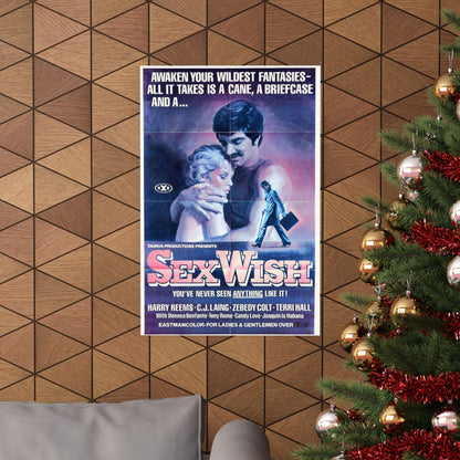 SEX WISH 1976 - Paper Movie Poster-The Sticker Space