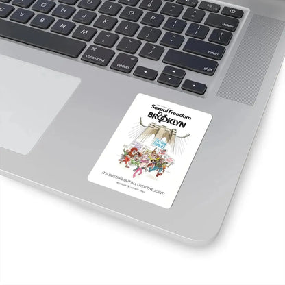 SEXUAL FREEDOM IN BROOKLYN 1975 Movie Poster - STICKER Vinyl Kiss-Cut Decal - The Sticker Space