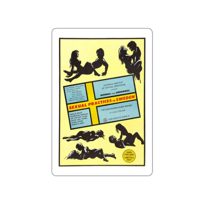 SEXUAL PRACTICES IN SWEDEN 1970 Movie Poster STICKER Vinyl Die-Cut Decal 2 Inch - The Sticker Space