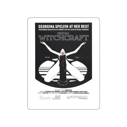 SEXUAL WITCHCRAFT 1973 Movie Poster STICKER Vinyl Die-Cut Decal 2 Inch - The Sticker Space