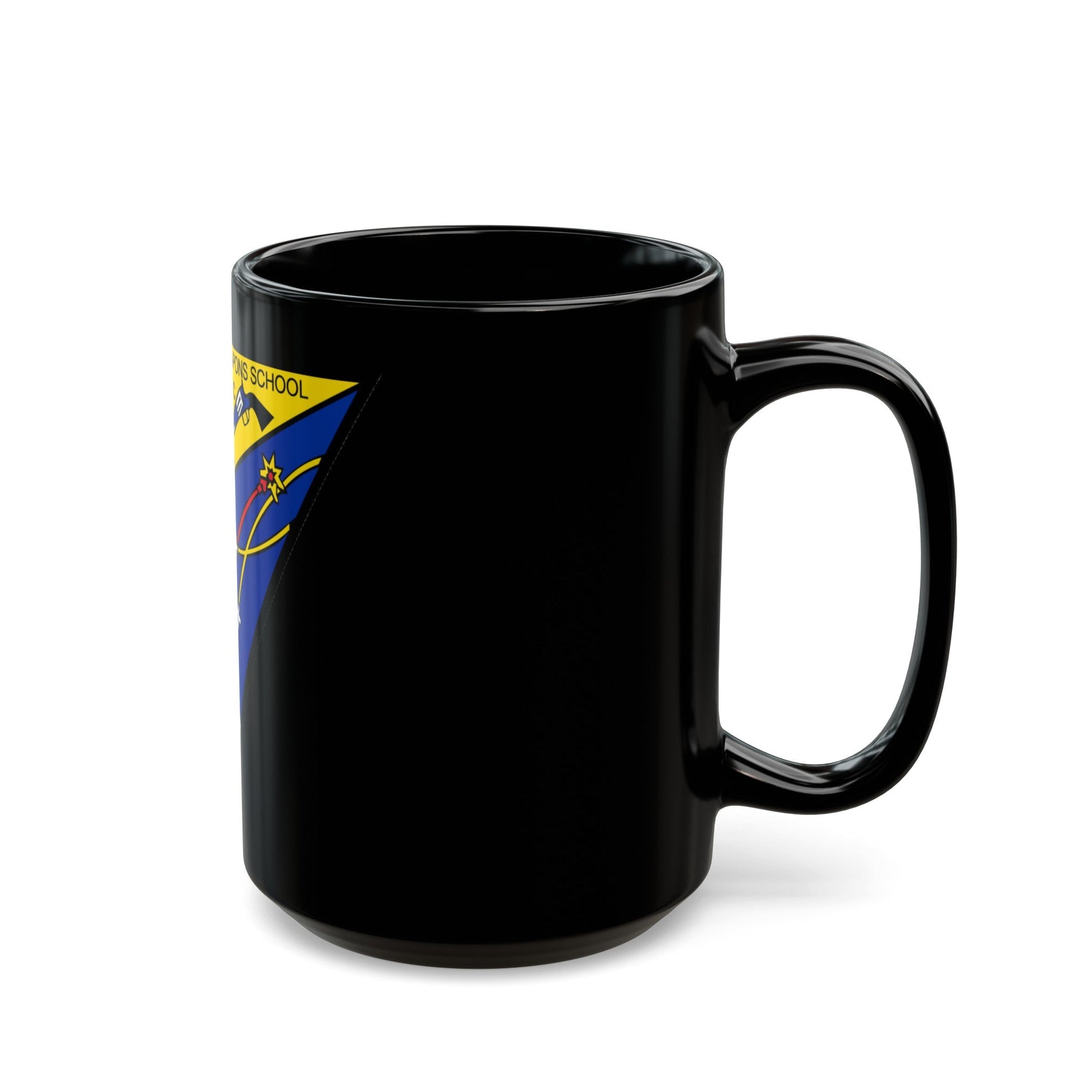 SFWSP Strike Fighter Weapons School Pacific (U.S. Navy) Black Coffee Mug-The Sticker Space